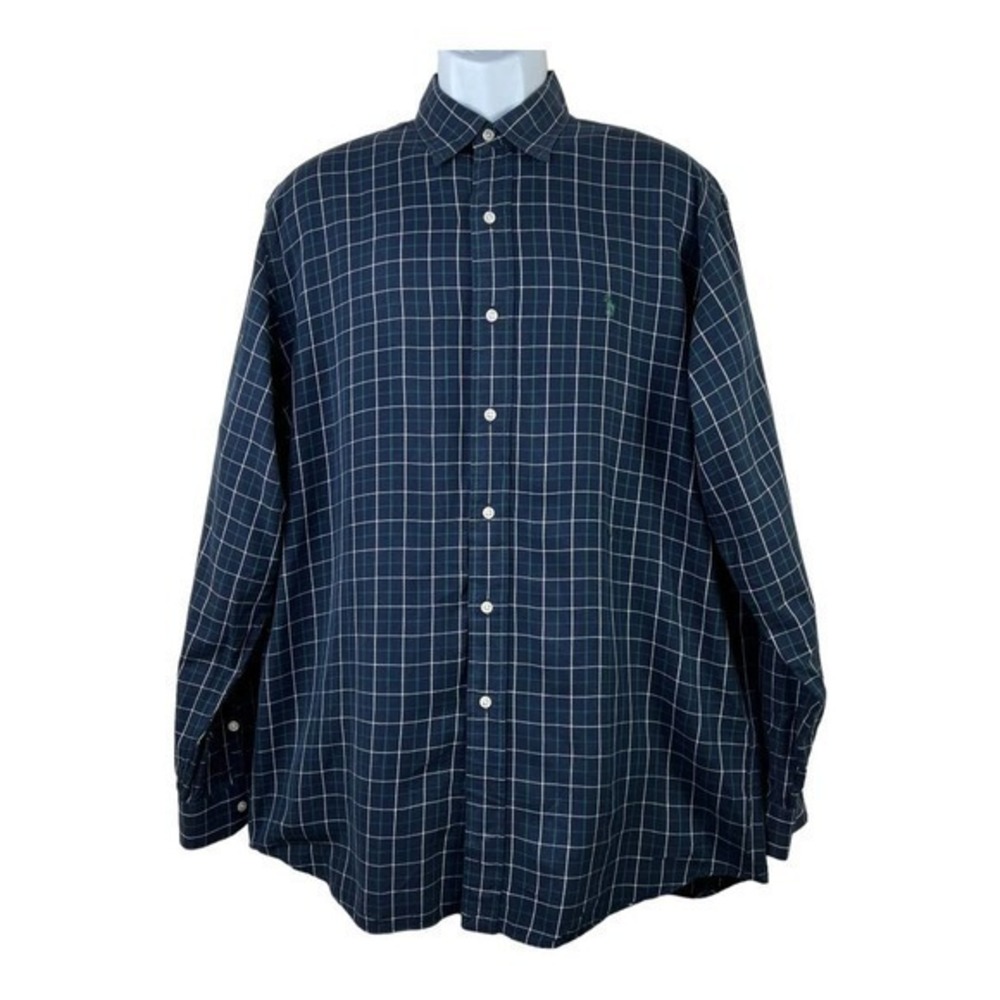 Polo Ralph Lauren Men’s Casual shirt Green Plaid Size L